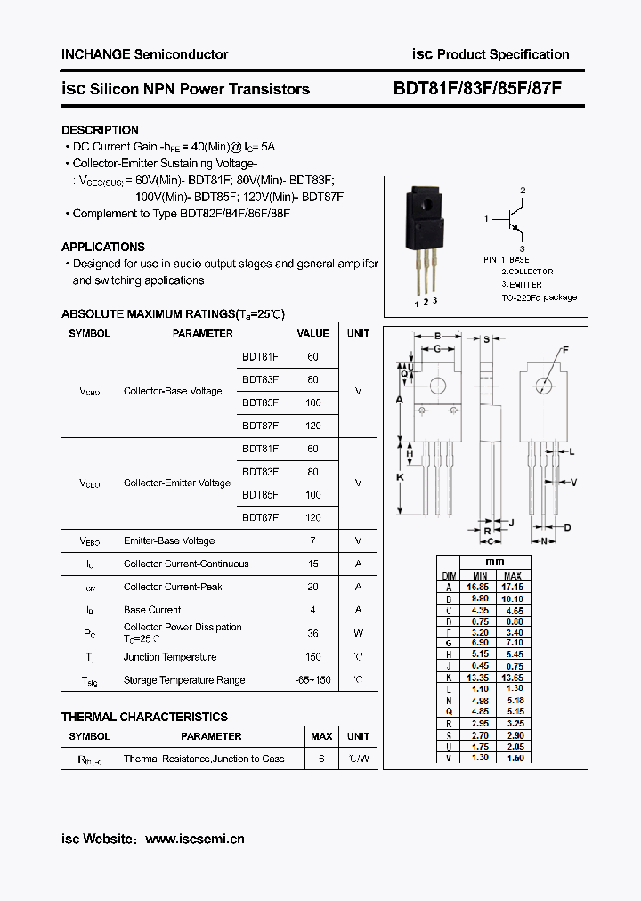 BDT81F_4321504.PDF Datasheet