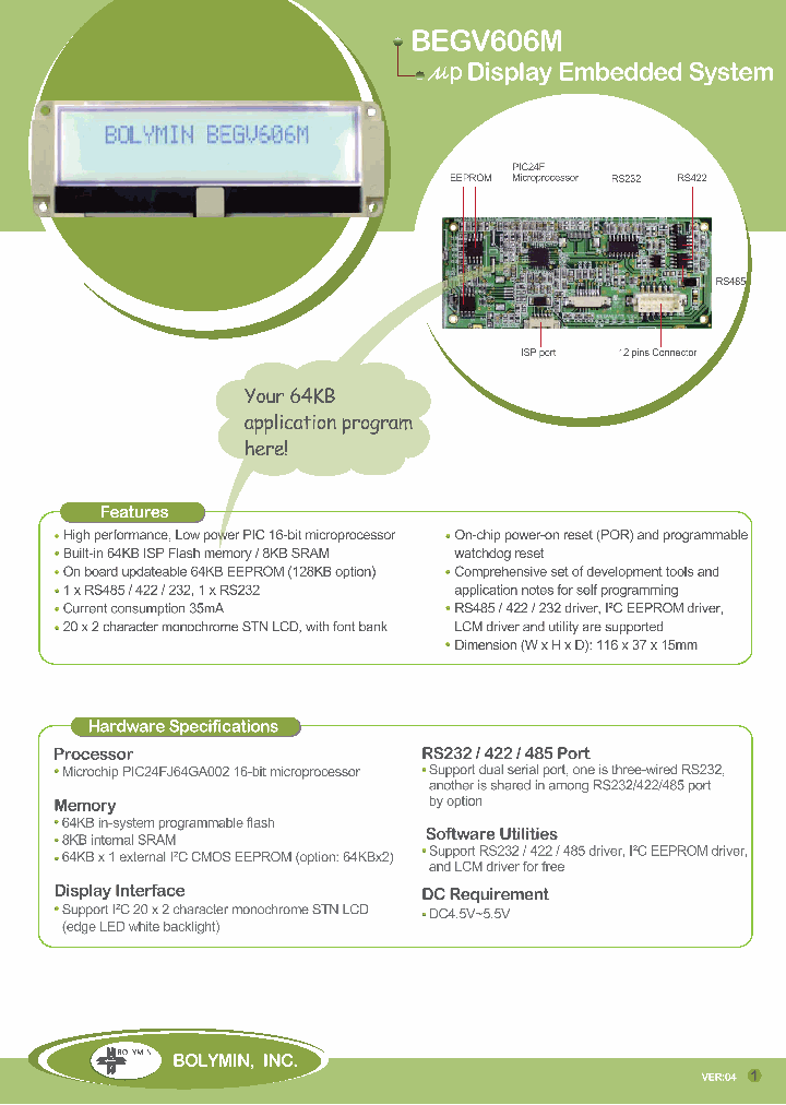 BEGV606M_4658648.PDF Datasheet