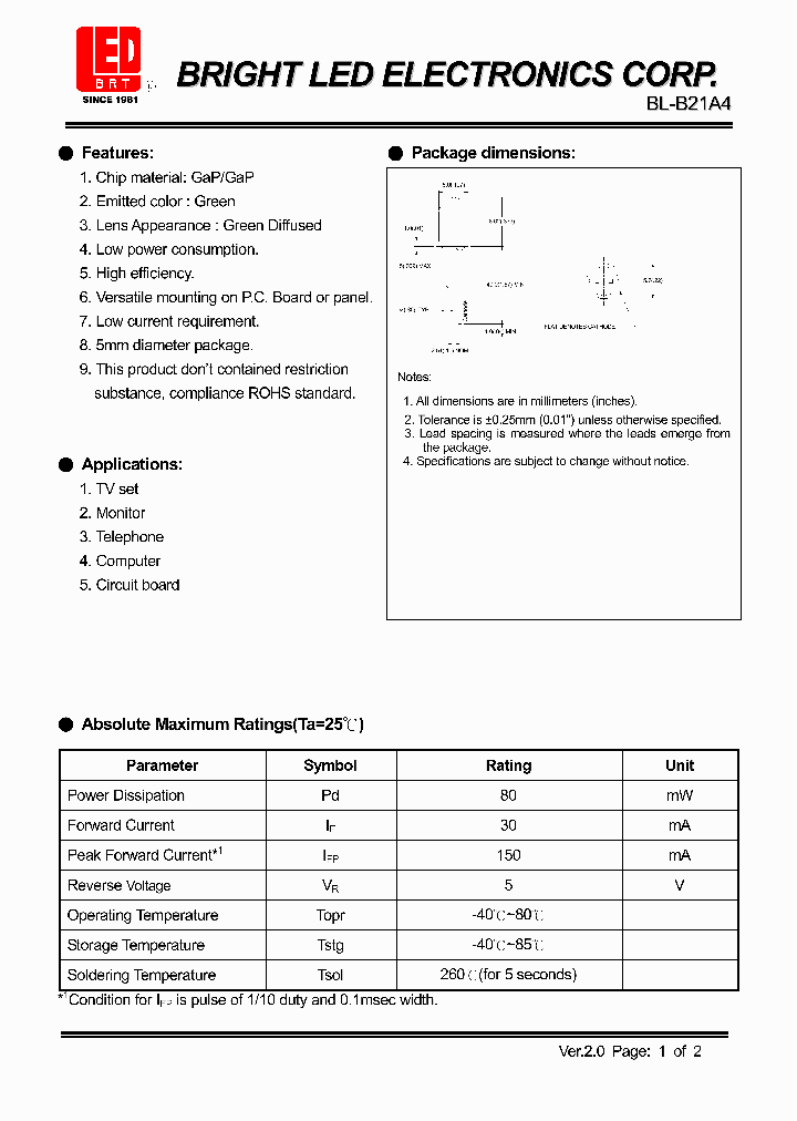 BL-B21A4_4515809.PDF Datasheet