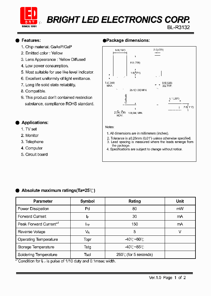 BL-R3132_4476025.PDF Datasheet