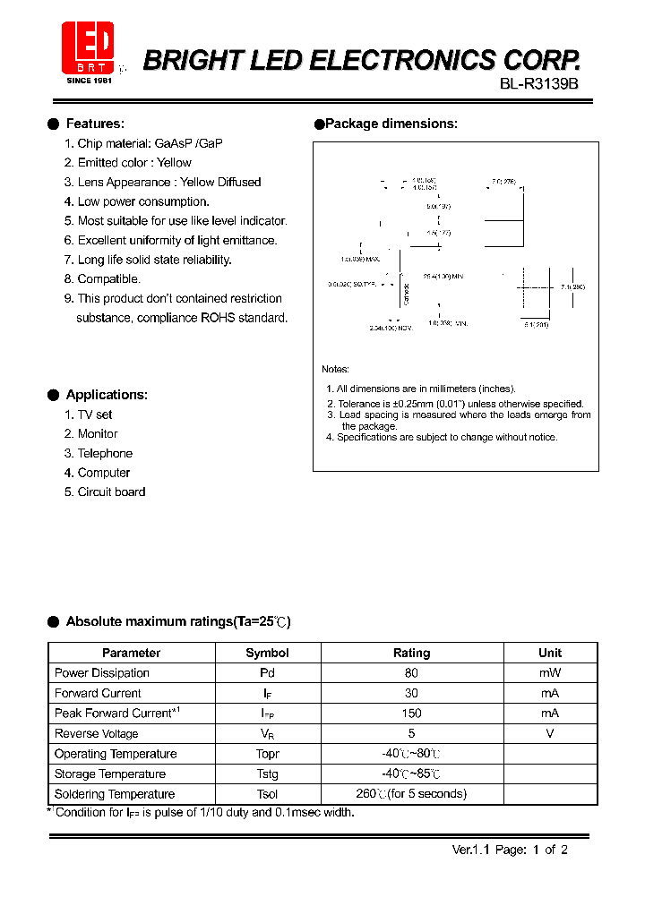 BL-R3139B_4900955.PDF Datasheet