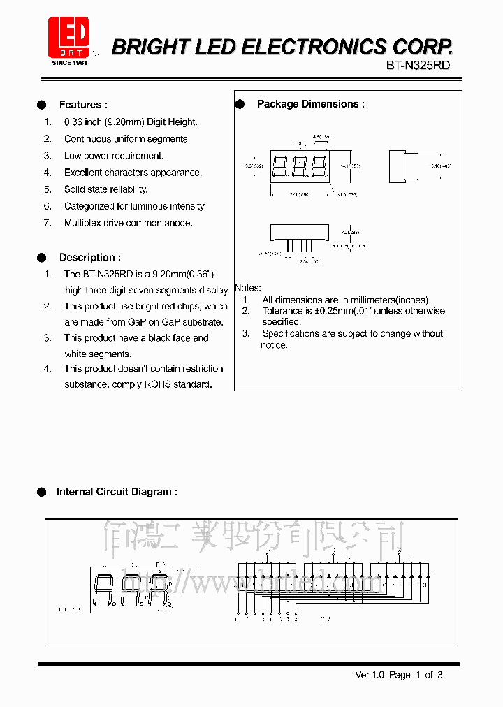 BT-N325RD_4737202.PDF Datasheet