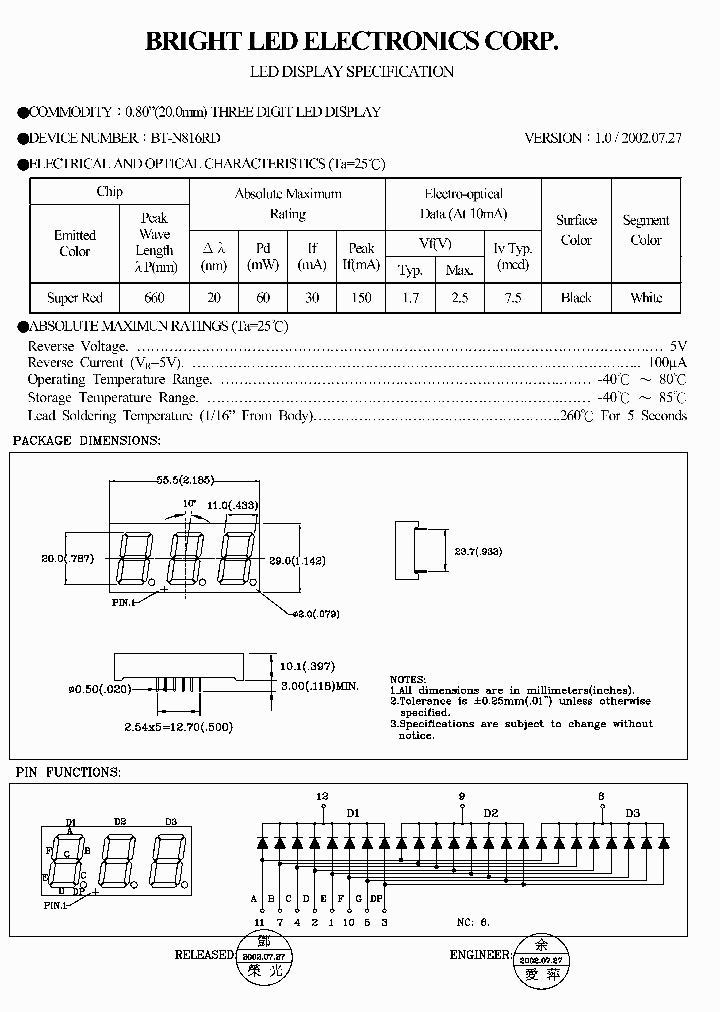 BT-N816RD_4400171.PDF Datasheet