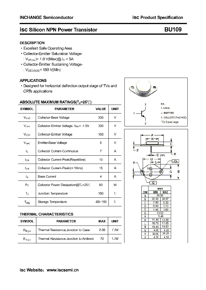 BU109_4305654.PDF Datasheet