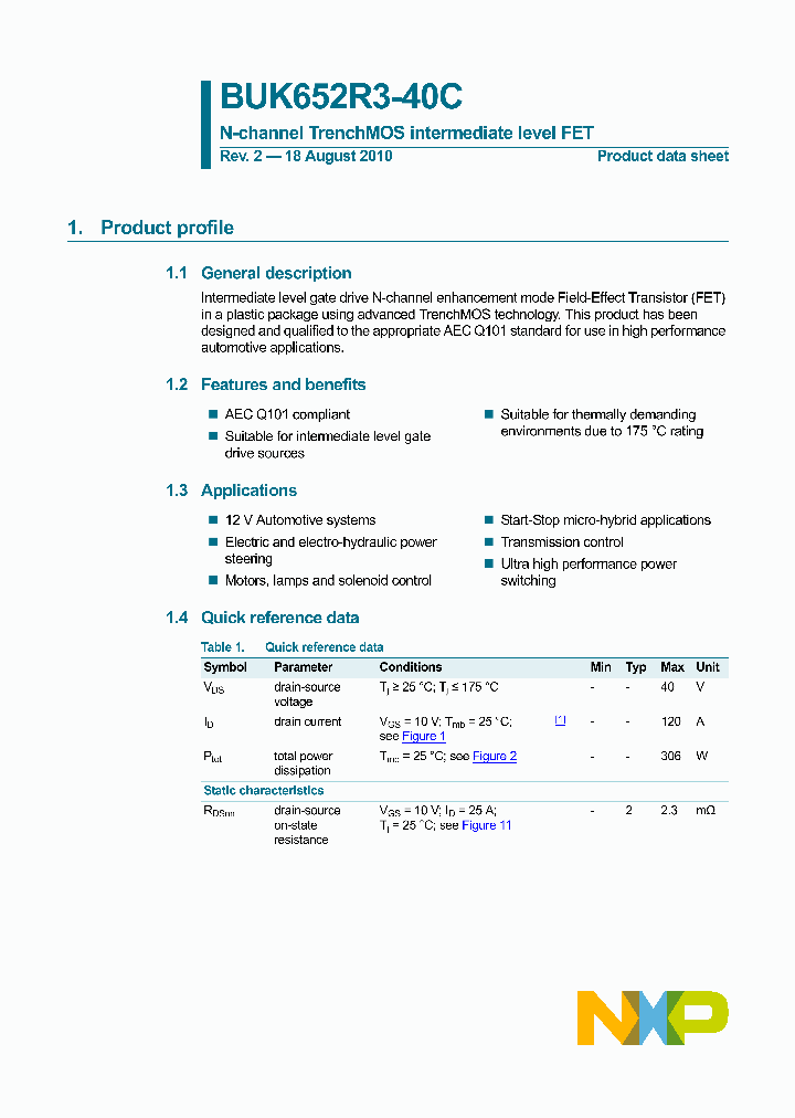 BUK652R3-40C_4771238.PDF Datasheet