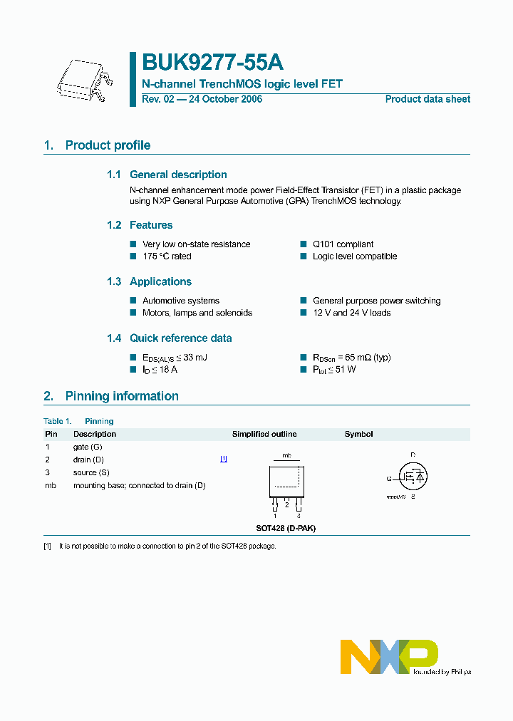 BUK9277-55A_4672183.PDF Datasheet