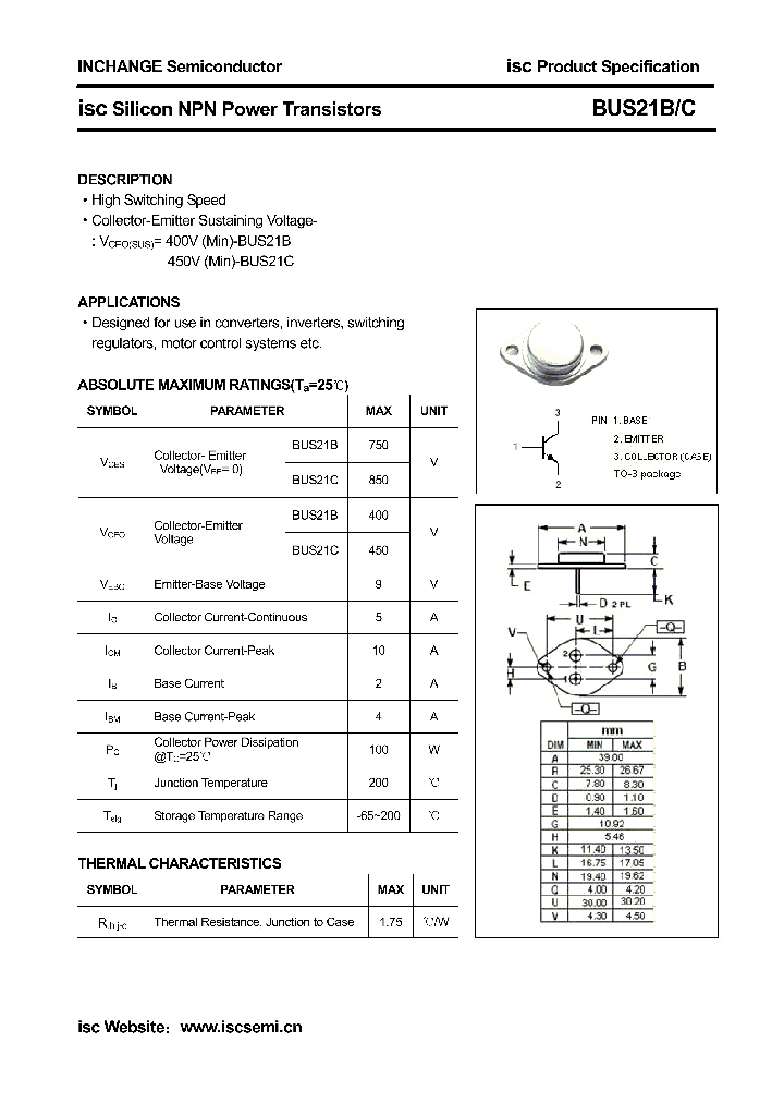 BUS21B_4305649.PDF Datasheet