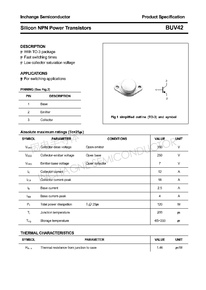 BUV42_4621024.PDF Datasheet