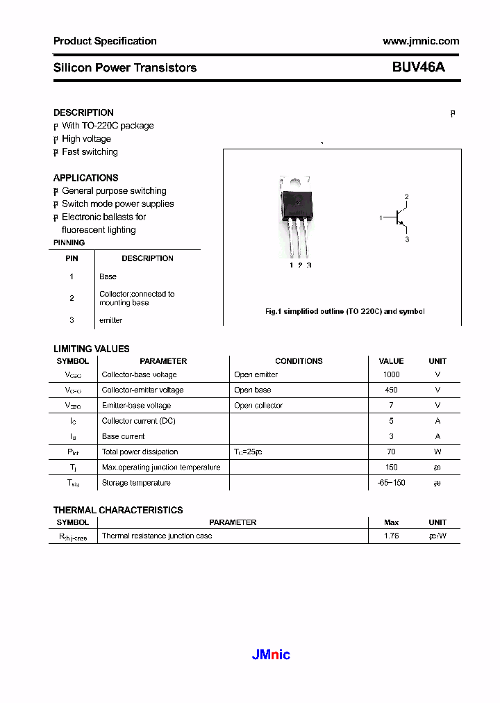 BUV46A_4469569.PDF Datasheet