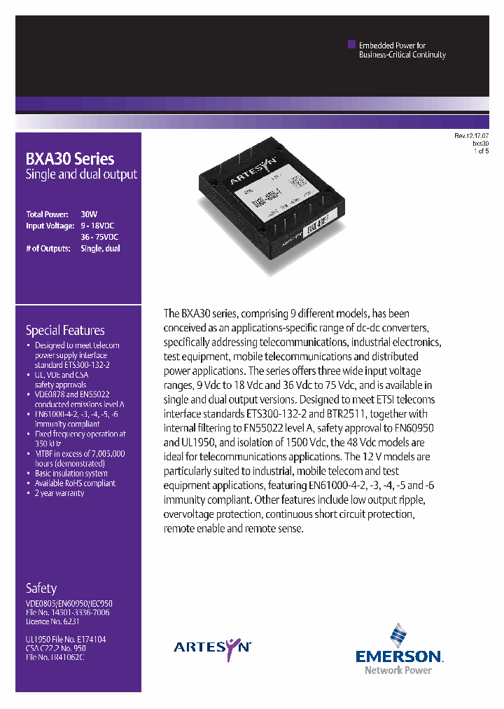 BXA30_4658148.PDF Datasheet