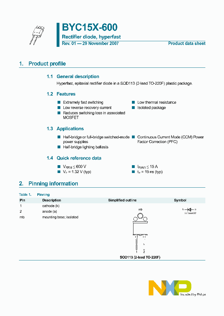 BYC15X-600_4749611.PDF Datasheet