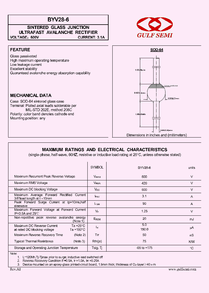 BYV28-6_4618709.PDF Datasheet