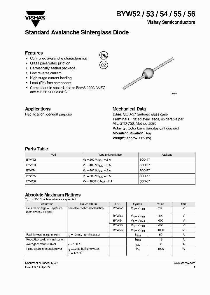 BYW56_4593038.PDF Datasheet