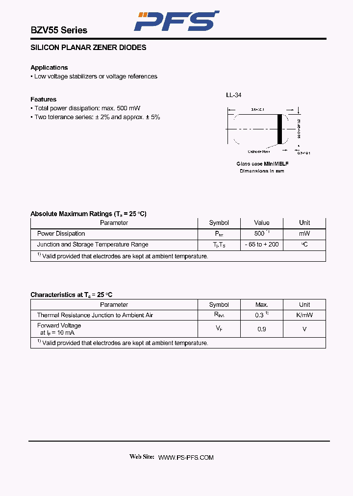 BZV55C18_4881017.PDF Datasheet