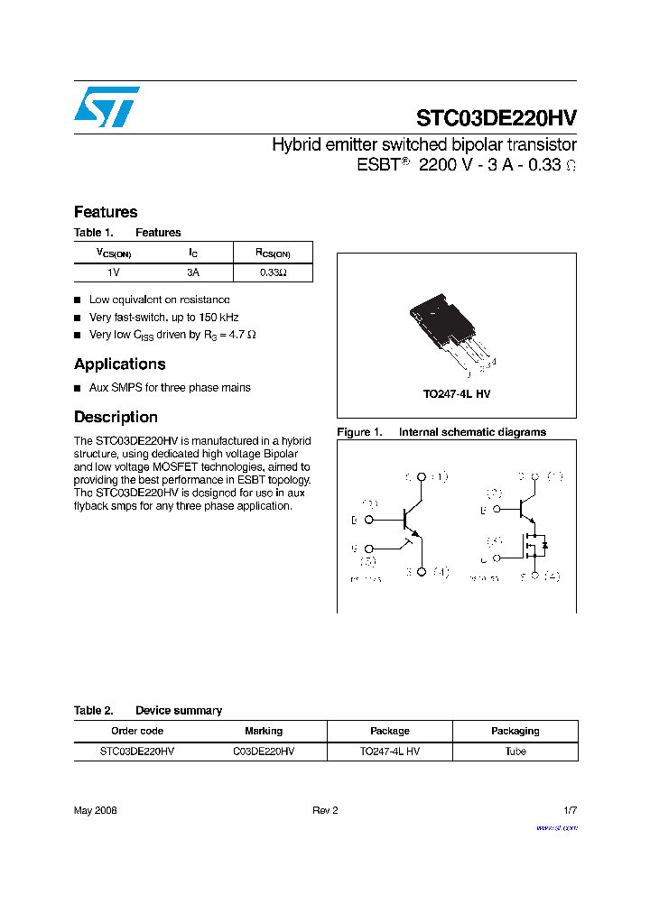 C03DE220HV_4452585.PDF Datasheet