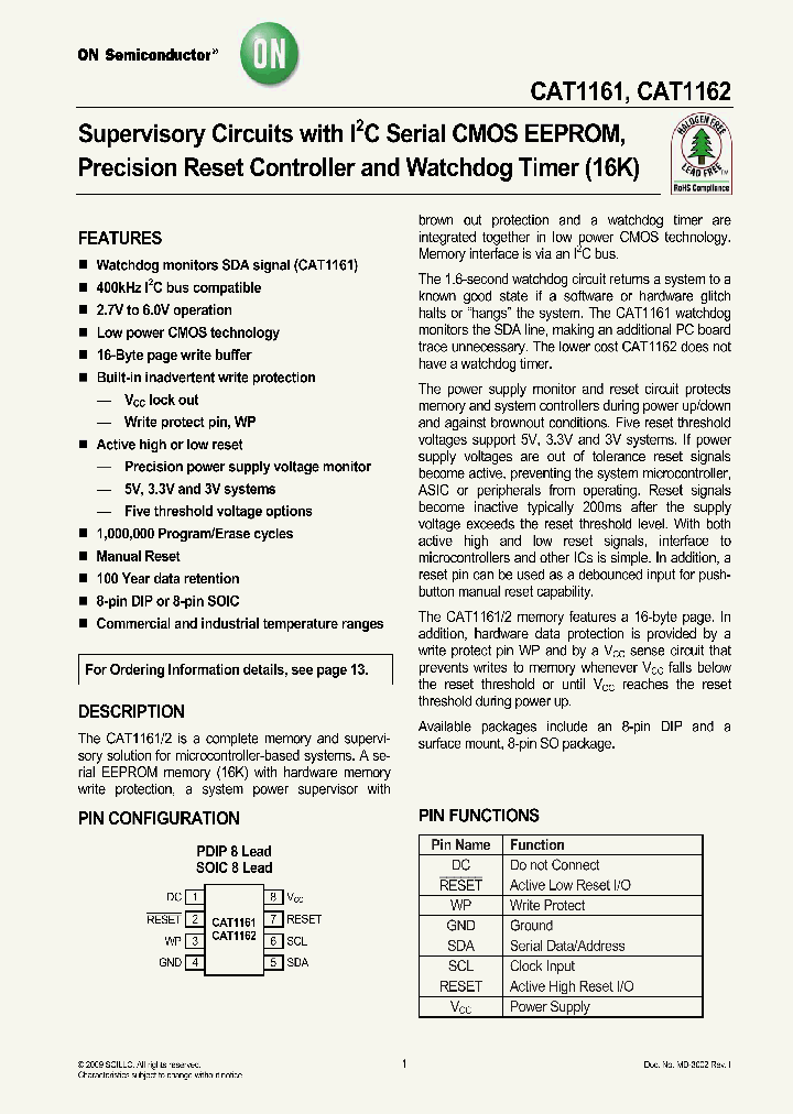 CAT1161_4855918.PDF Datasheet