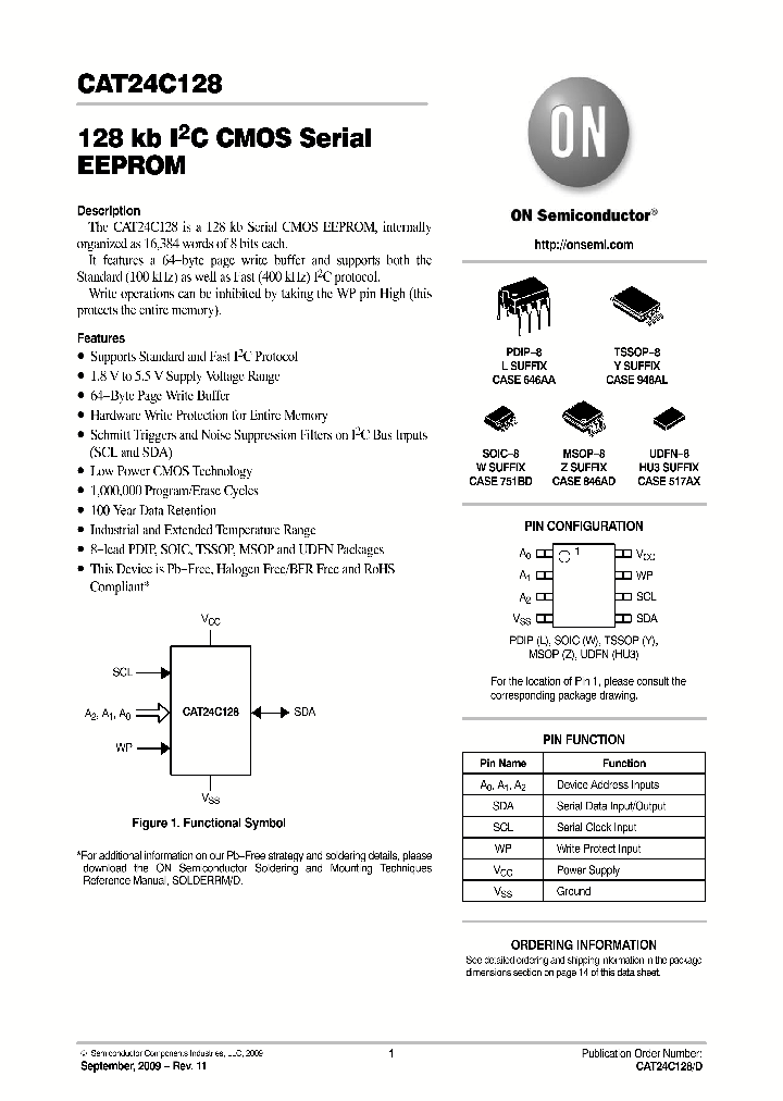 CAT24C128_4621715.PDF Datasheet
