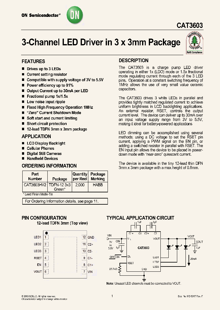 CAT3603HV2_4500250.PDF Datasheet