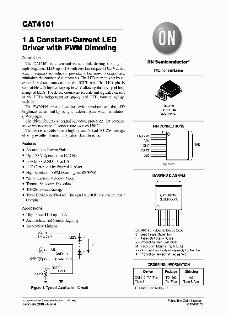 CAT4101_4720119.PDF Datasheet