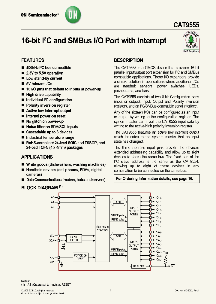 CAT9555YI_4426418.PDF Datasheet