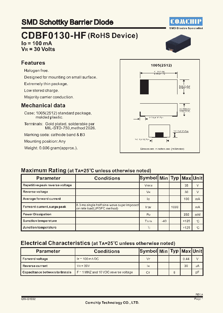 CDBF0130-HF_4520546.PDF Datasheet
