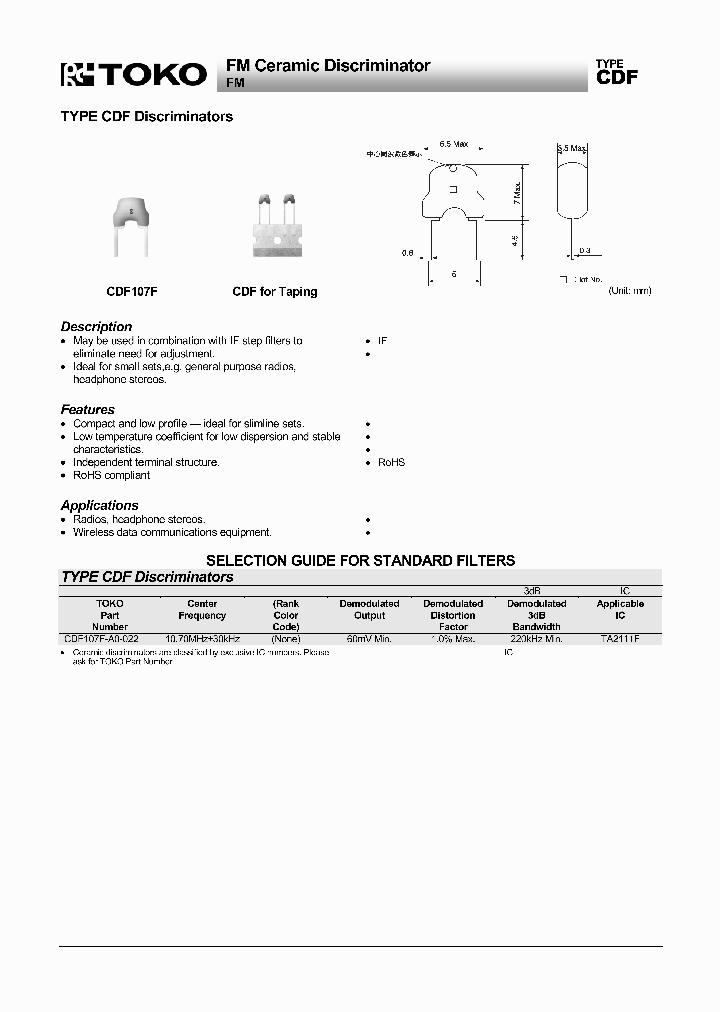 CDF107F-A0-022_4512458.PDF Datasheet