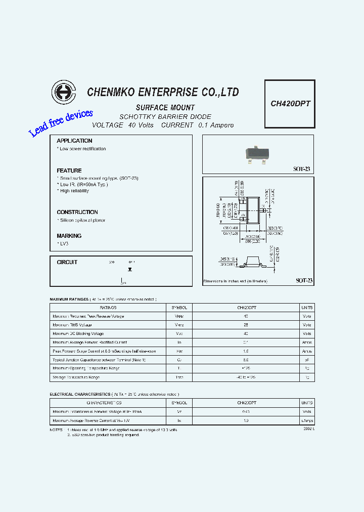 CH420DPT_4687109.PDF Datasheet