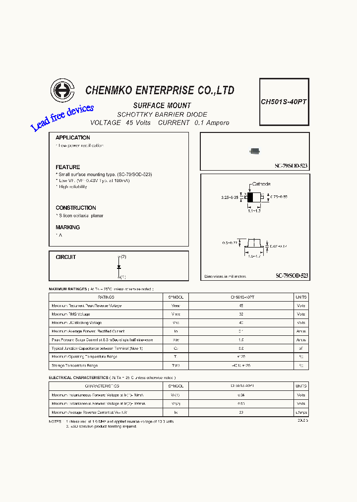 CH501S-40PT_4687148.PDF Datasheet