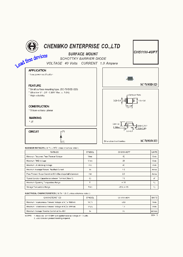 CH511H-40PT_4597154.PDF Datasheet