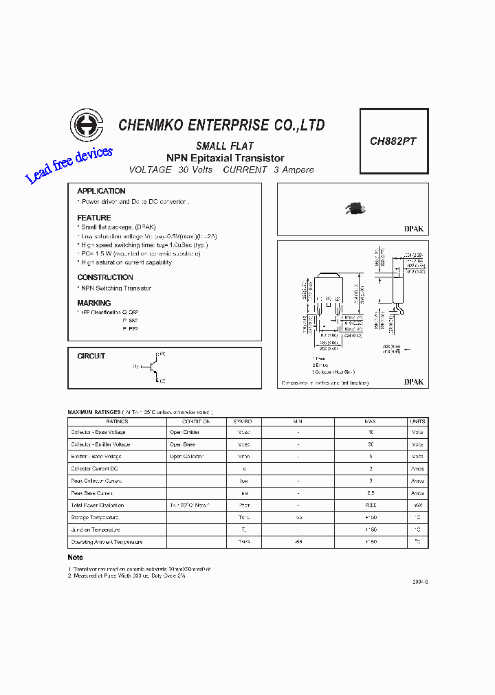 CH882PT_4520562.PDF Datasheet