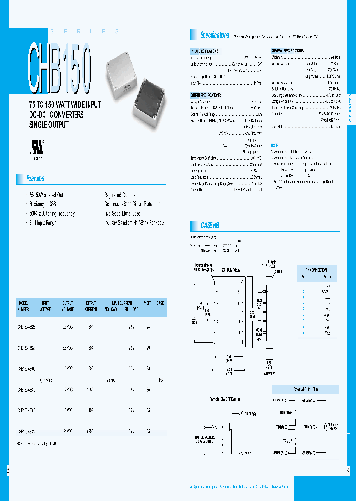 CHB150_4635633.PDF Datasheet