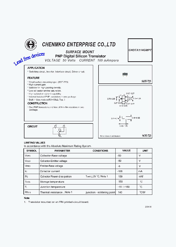 CHDTA114GMPT_4701856.PDF Datasheet