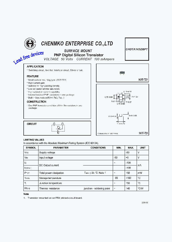 CHDTA143ZMPT_4687075.PDF Datasheet