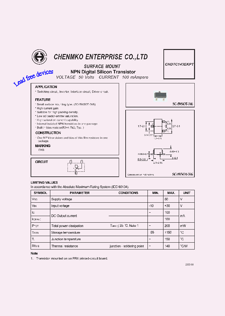 CHDTC143EKPT_4594342.PDF Datasheet