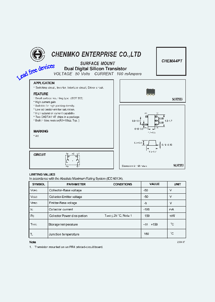 CHEMA4PT_4575995.PDF Datasheet