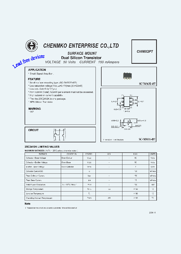 CHIMX2PT_4563720.PDF Datasheet