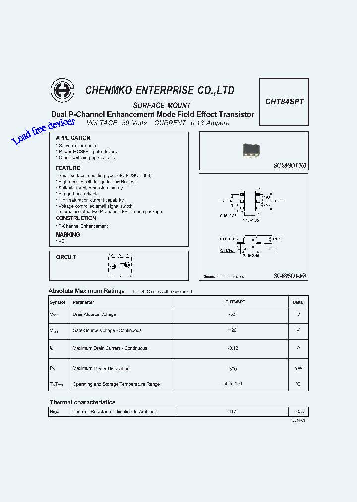 CHT84SPT_4629644.PDF Datasheet