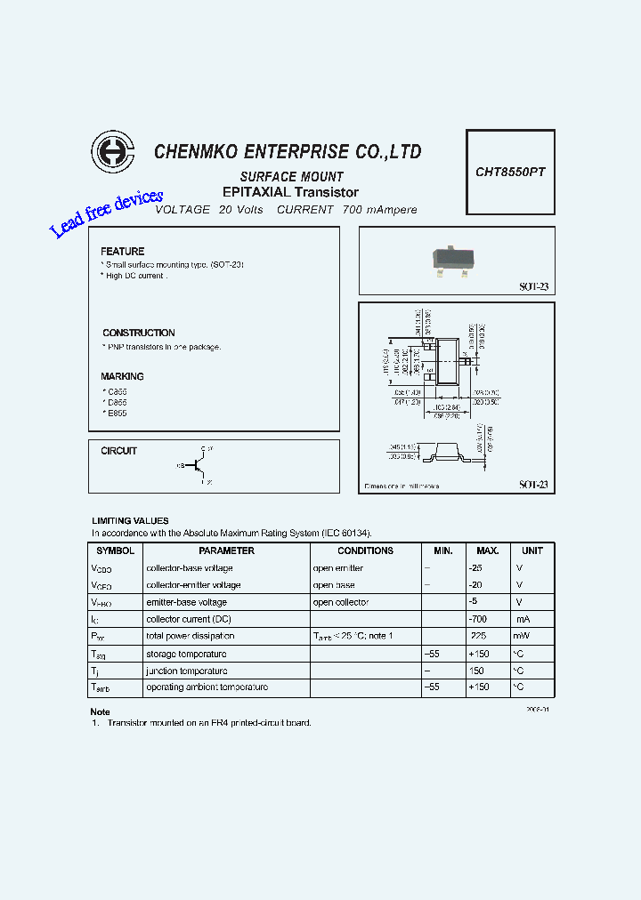 CHT8550PT_4652090.PDF Datasheet