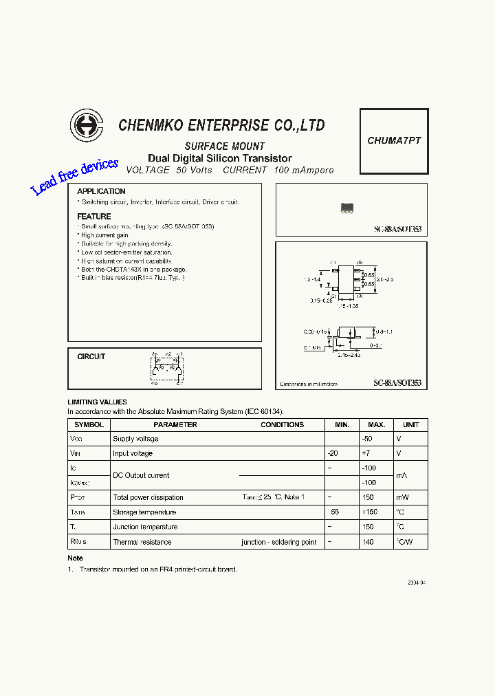 CHUMA7PT_4463040.PDF Datasheet
