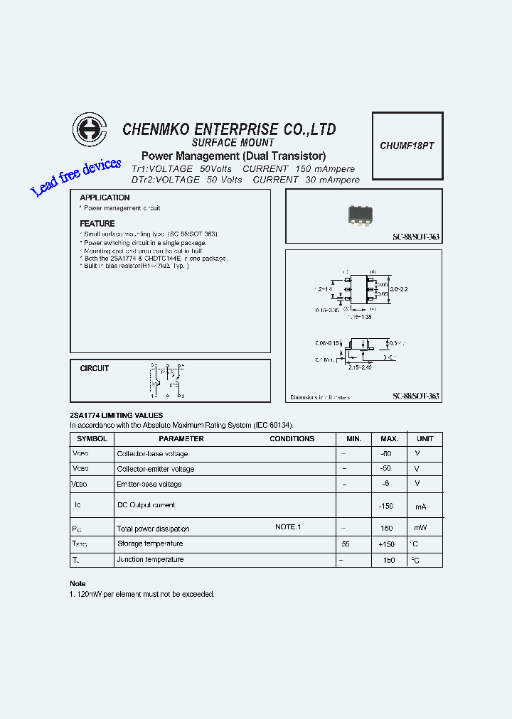 CHUMF18PT_4560837.PDF Datasheet