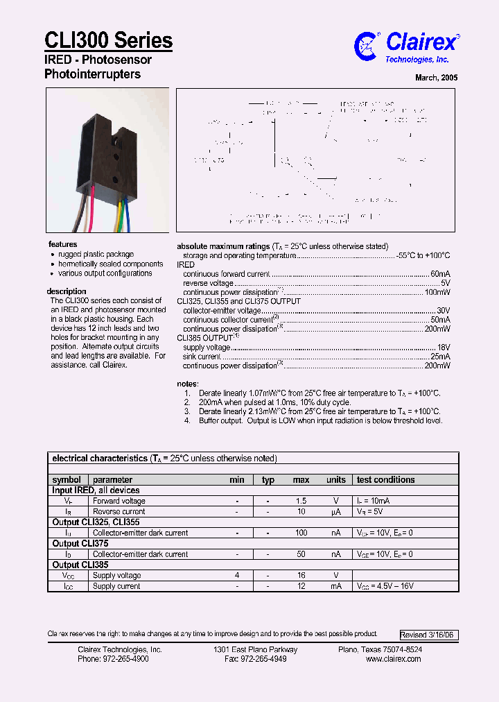 CLI300_4690760.PDF Datasheet