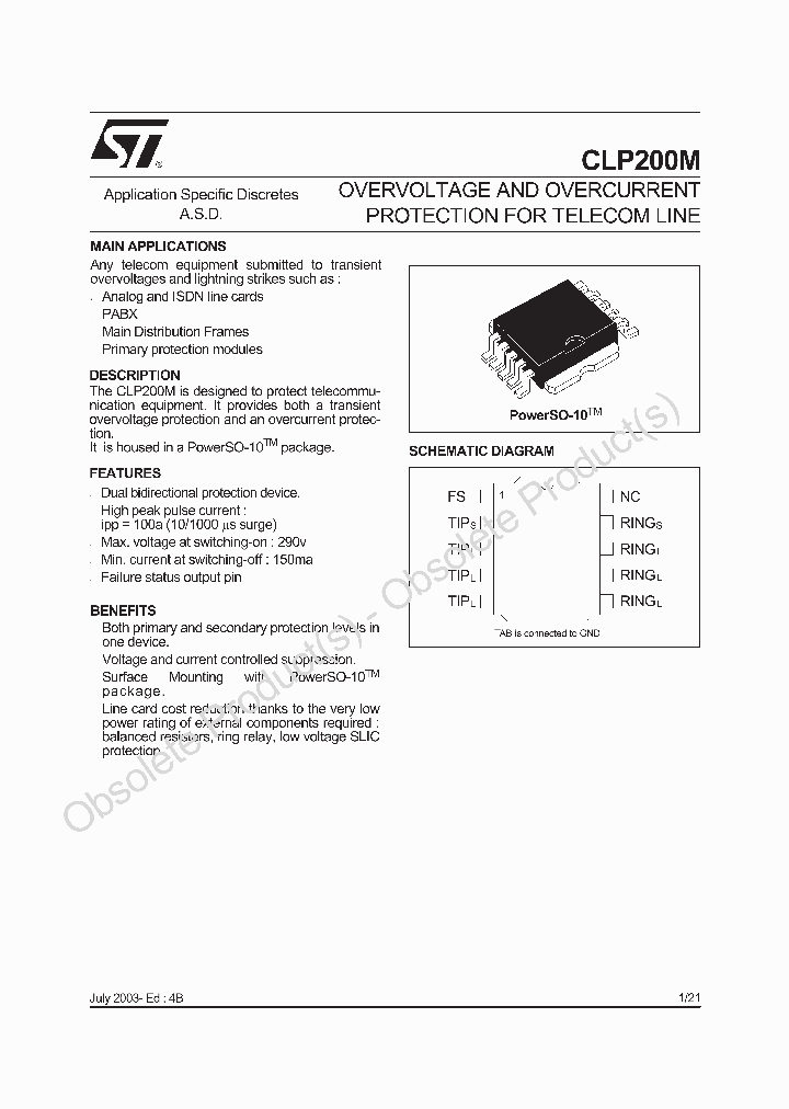 CLP200M03_4923191.PDF Datasheet