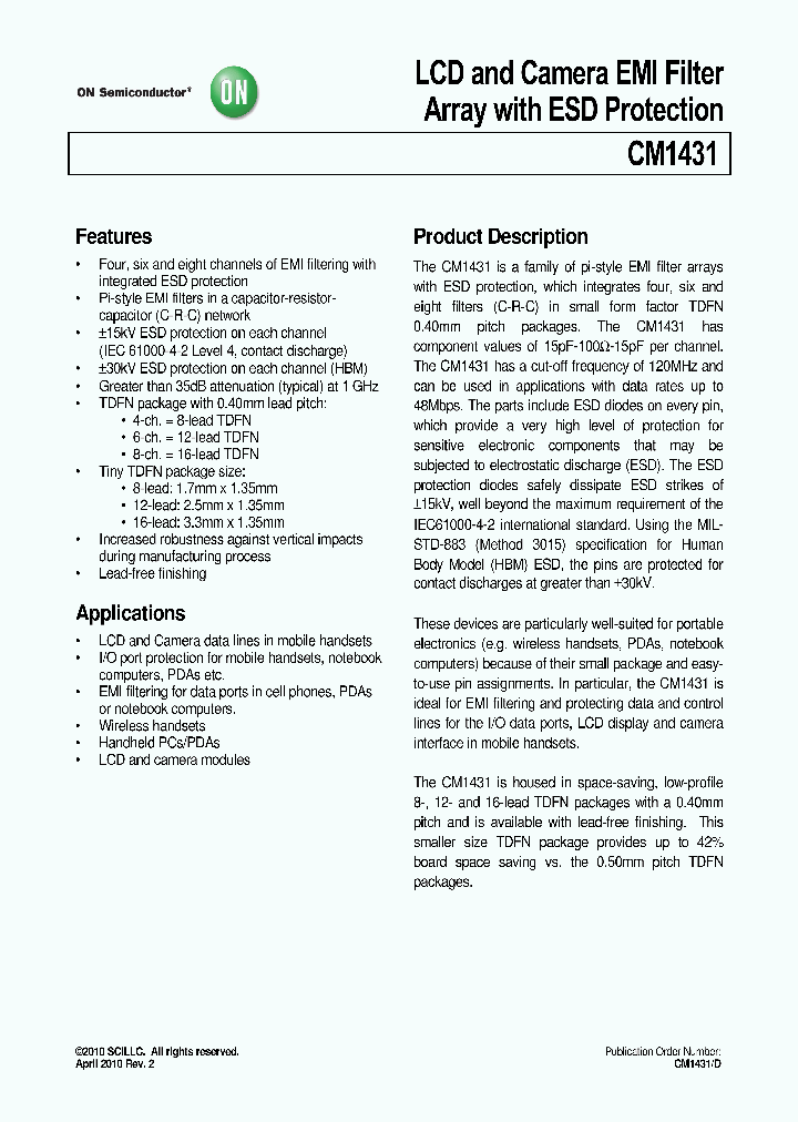 CM1431-08DE_4874562.PDF Datasheet