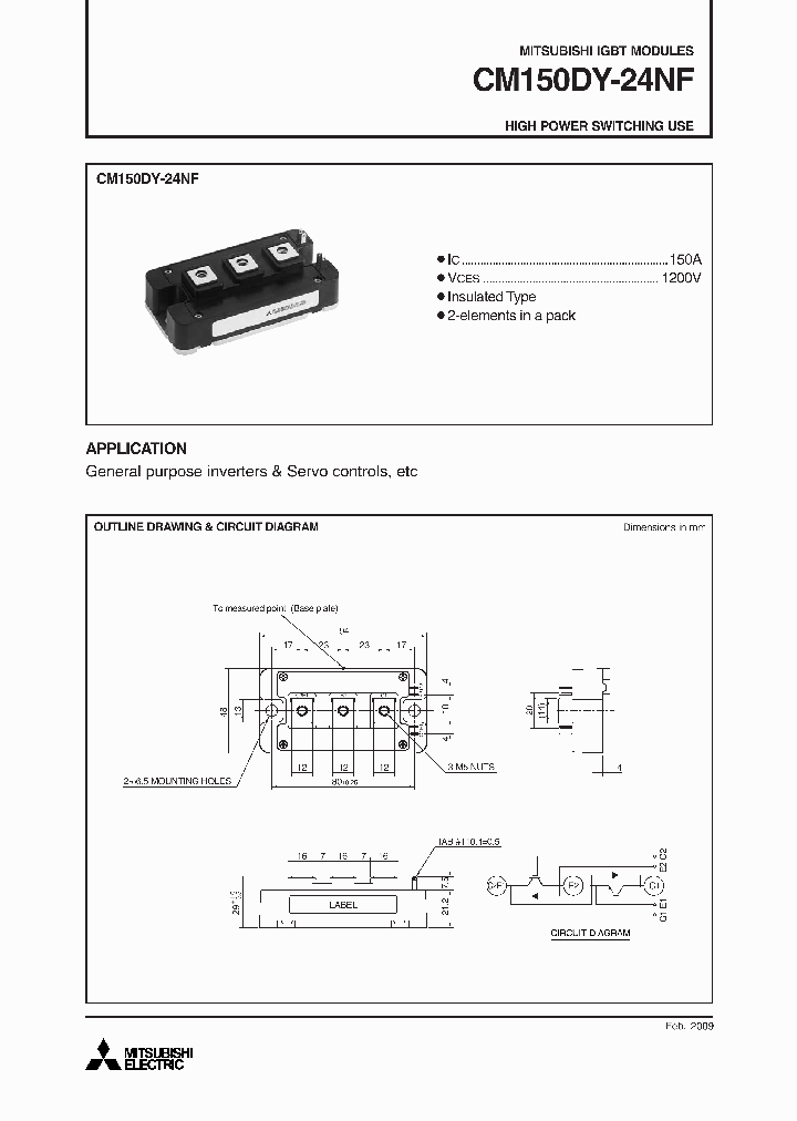 CM150DY-24NF09_4806908.PDF Datasheet