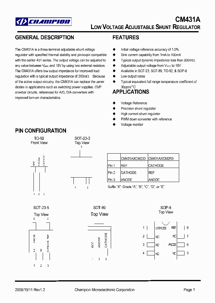 CM431AECM233_4519432.PDF Datasheet
