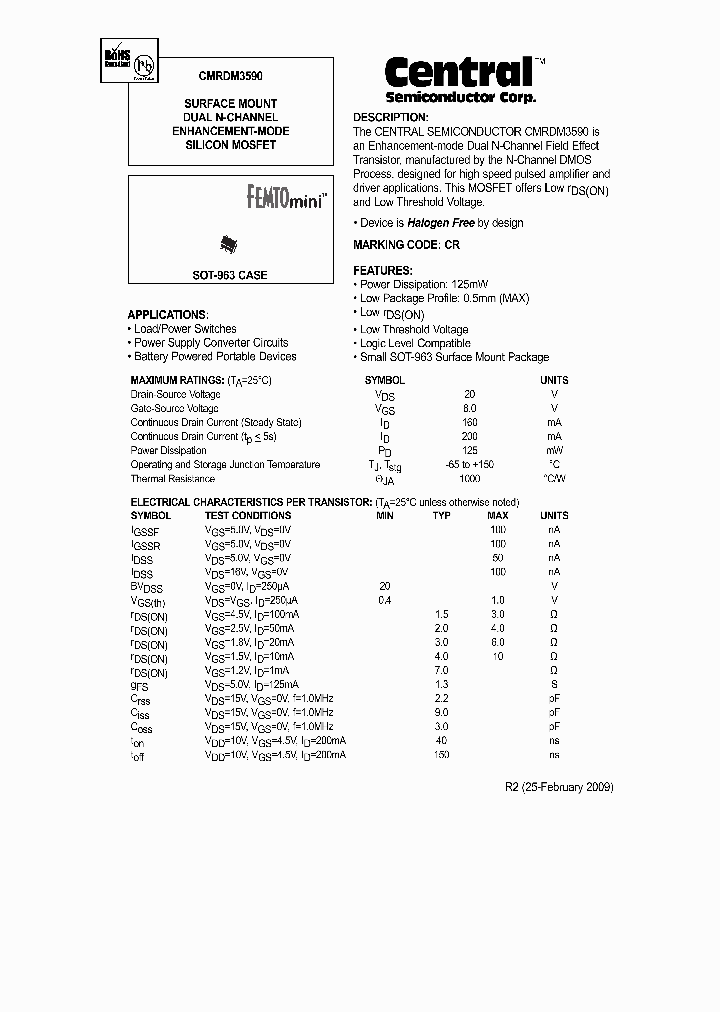 CMRDM3590_4536606.PDF Datasheet