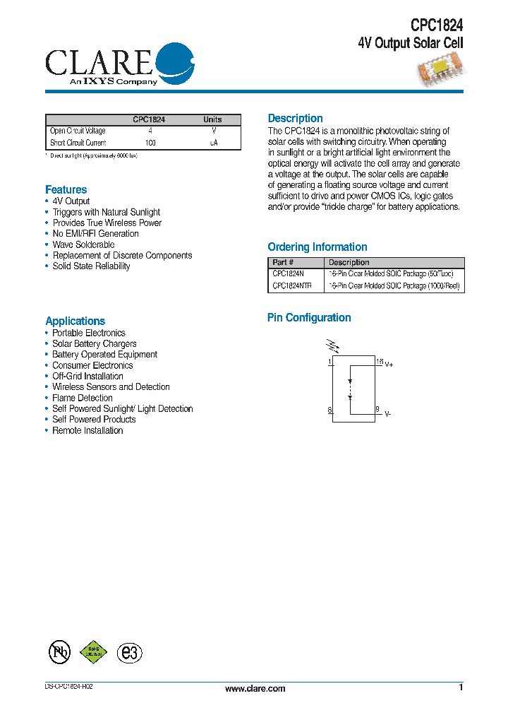 CPC1824_4817508.PDF Datasheet