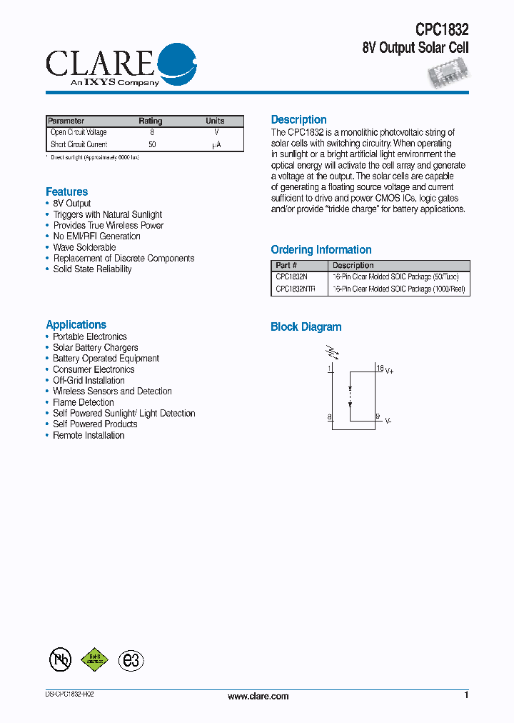 CPC1832NTR_4657005.PDF Datasheet