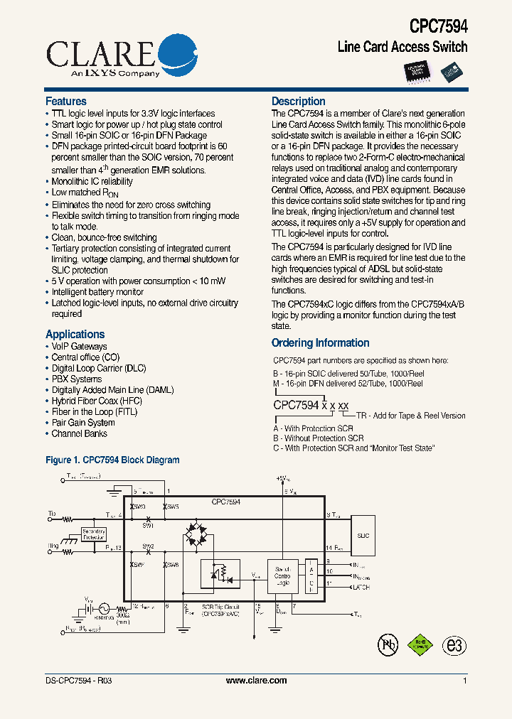 CPC7594_4510520.PDF Datasheet