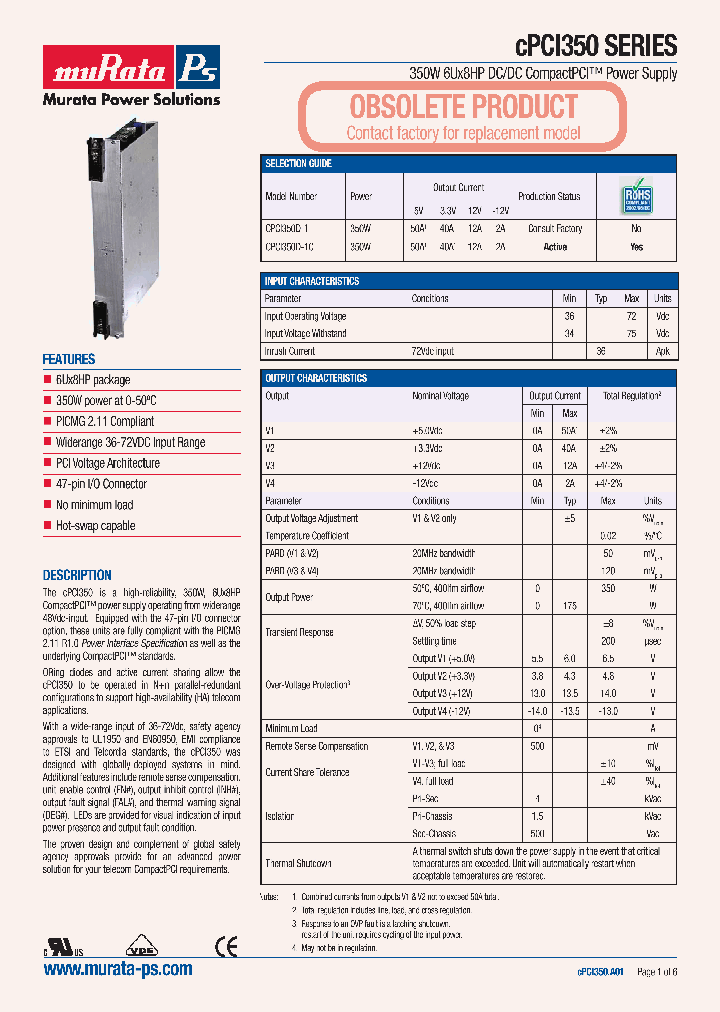 CPCI350D-1_4654344.PDF Datasheet